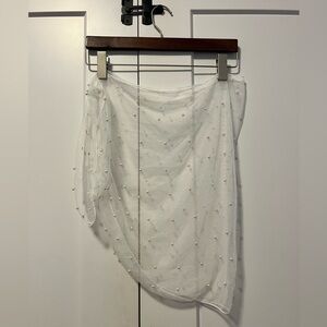 Bridal bathing suit sarong